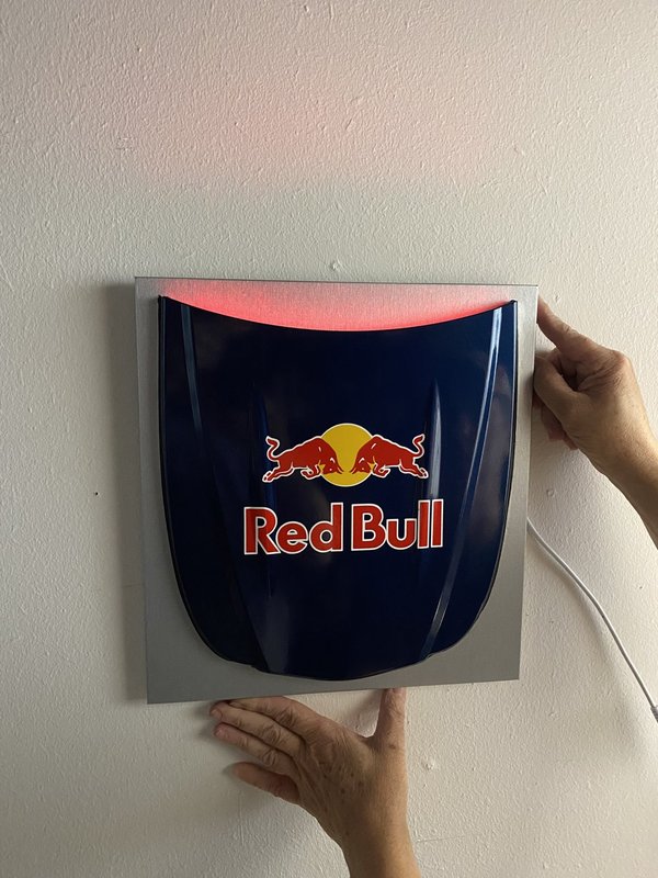 Projekt "Red Bull" Lampe EINZELSTÜCK